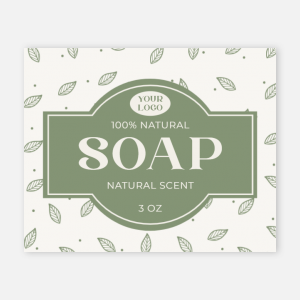 Organic Soap Label
