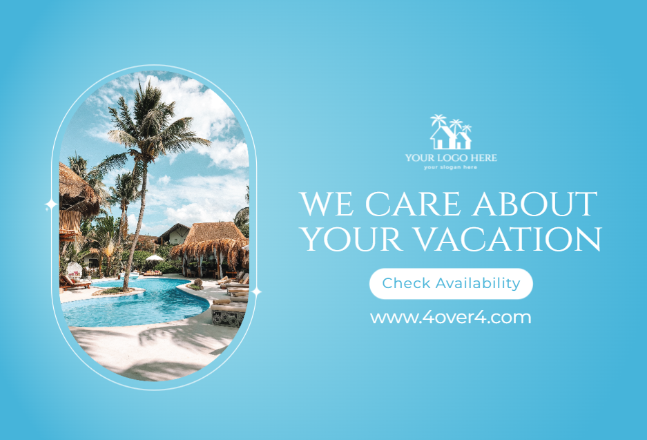 Hotel Resort Postcard