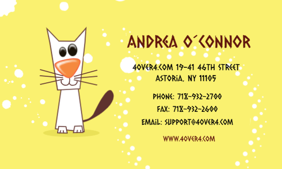 Actionable Operation Business Cards