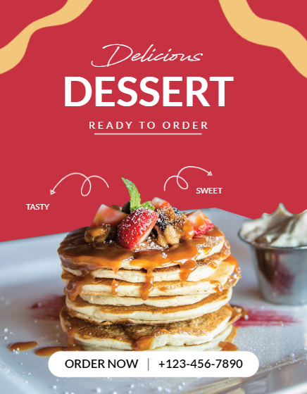 Dessert Flyer