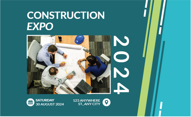 Construction Expo Pop up Display