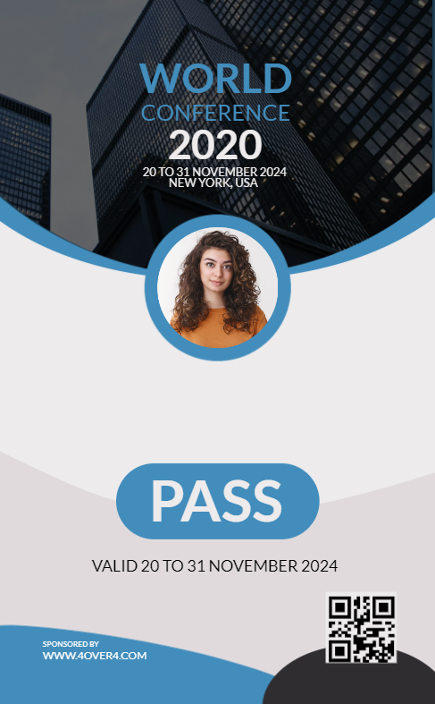 Trade Show event badge