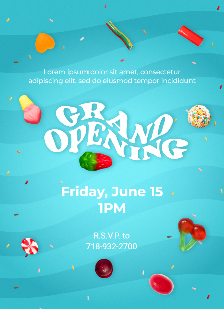 Candy Shop Grand Opening