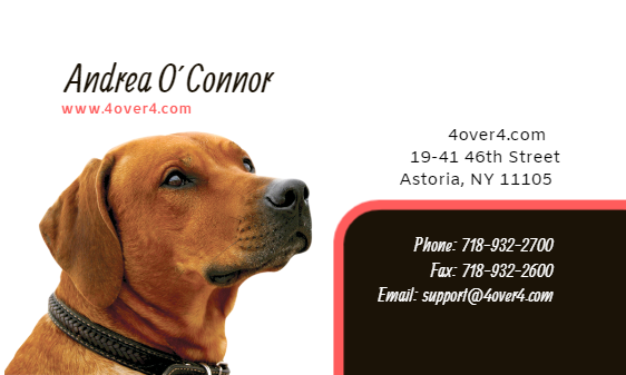 Customized Offering Business Cards