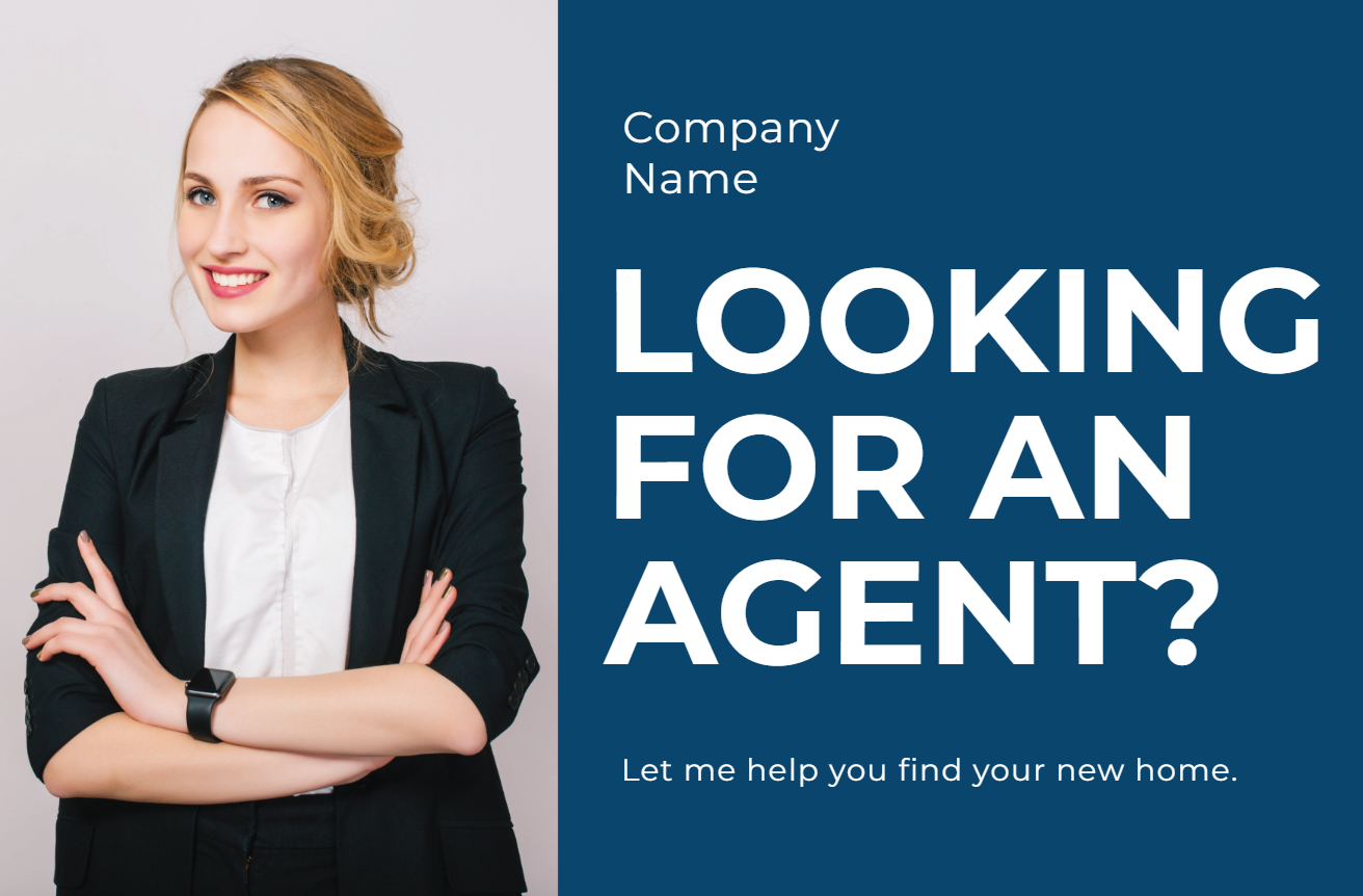Real Estate Agent Postcard