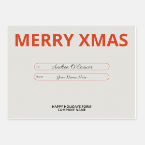 Xmas Majestic Postcard