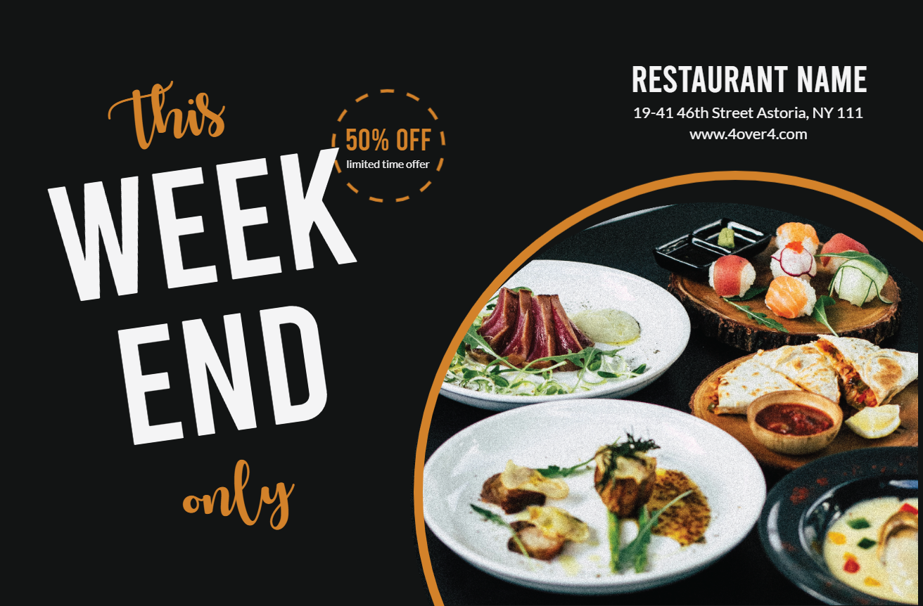 Restaurant Offer Flyer